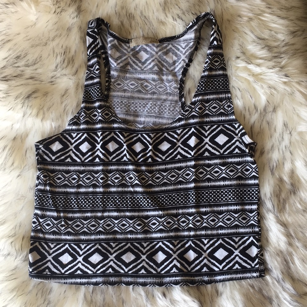 Sirens Sleeveless Loose Crop Top, Small